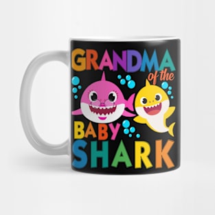 Grandma of the baby shark Mug